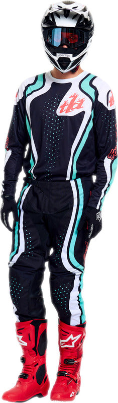 Troy Lee Designs Gp Pro Jersey Roller Schwarz/Petrol