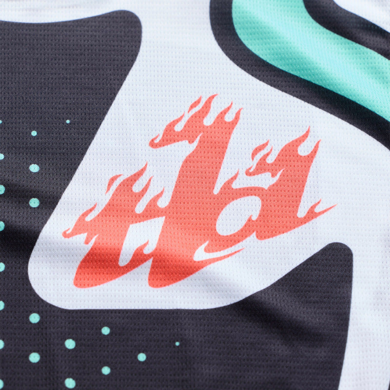 Troy Lee Designs Gp Pro Jersey Roller Schwarz/Petrol