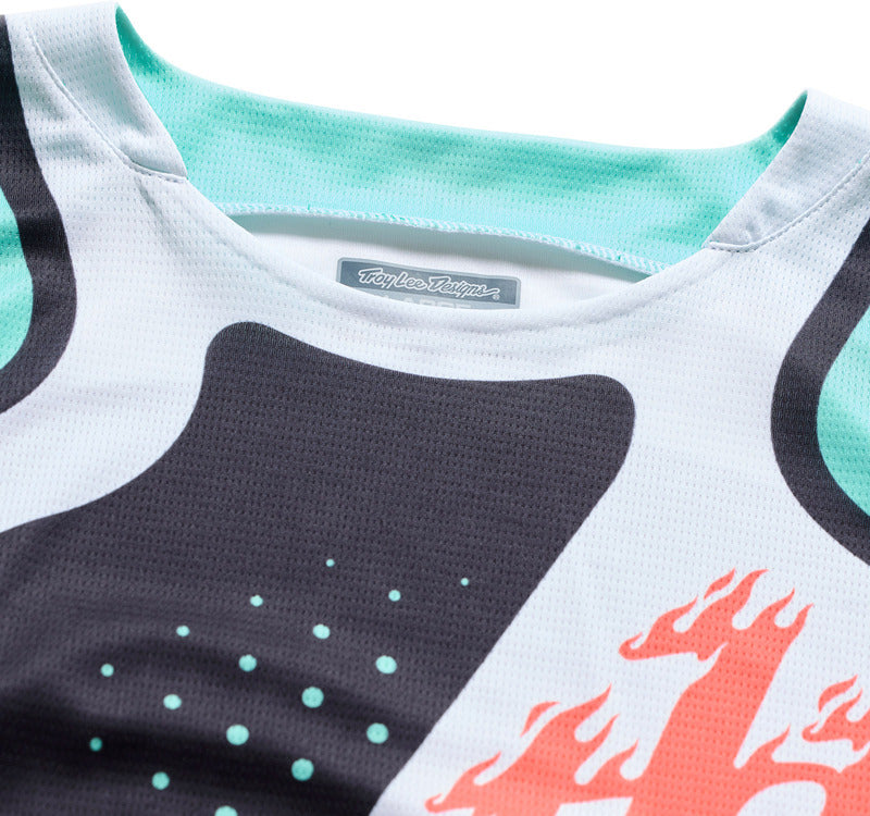 Troy Lee Designs Gp Pro Jersey Roller Schwarz/Petrol