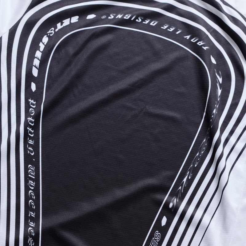 Troy Lee Designs Gp Pro Jersey Streamline Schwarz/Weiß