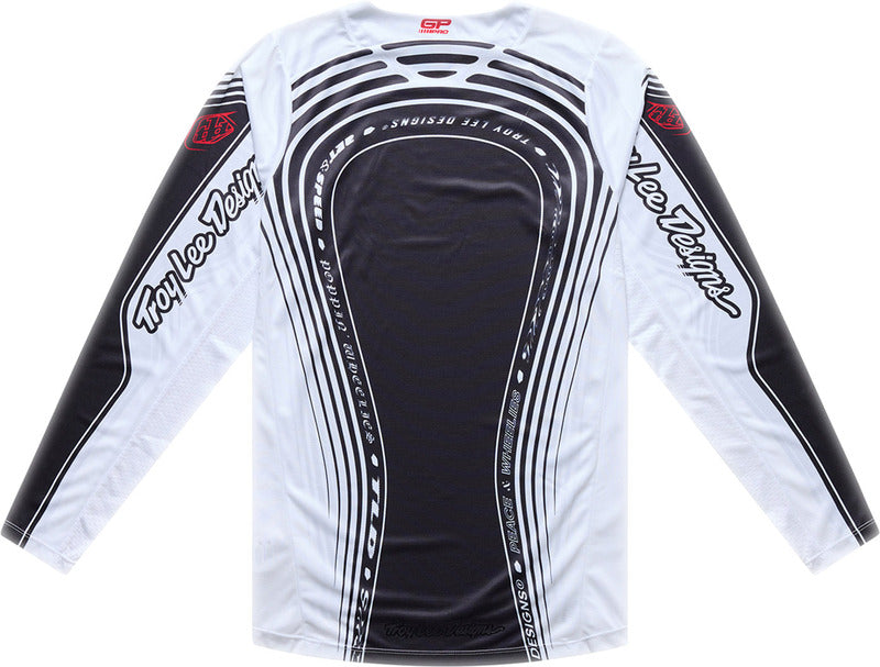 Troy Lee Designs Gp Pro Jersey Streamline Schwarz/Weiß