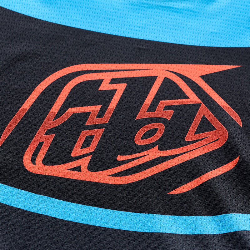 Troy Lee Designs Gp Pro Jersey Framework Schwarz/Cyan