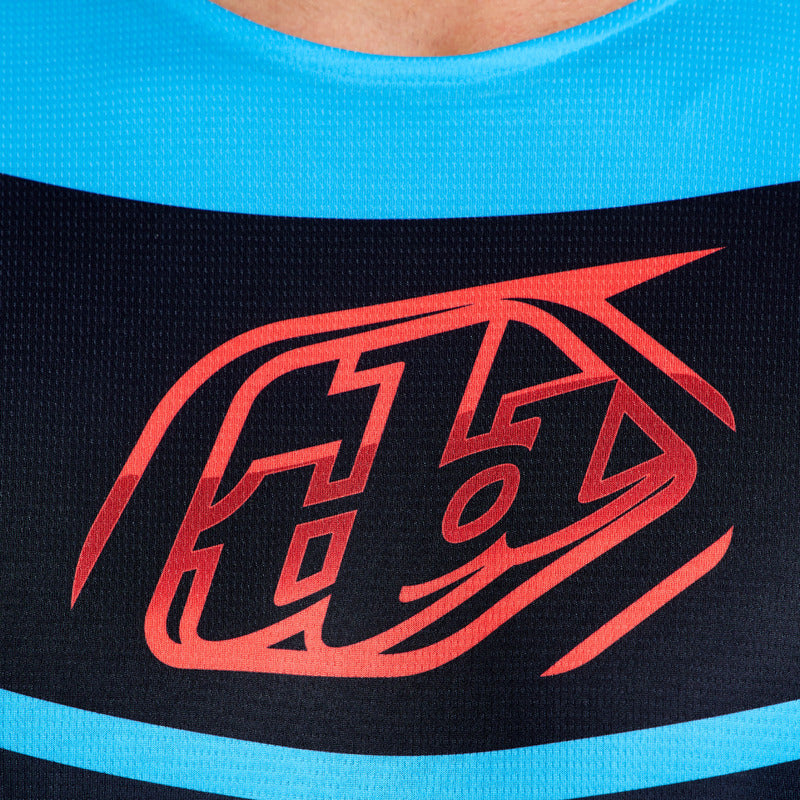 Troy Lee Designs Gp Pro Jersey Framework Schwarz/Cyan