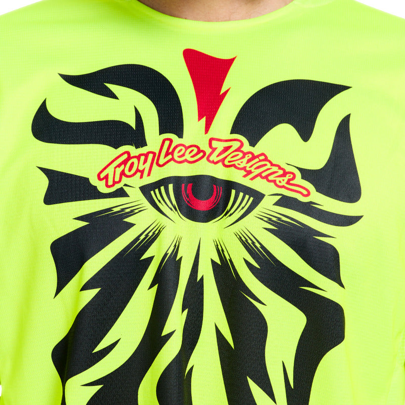 Troy Lee Designs Gp Pro Jersey Cyclops Flo Gelb