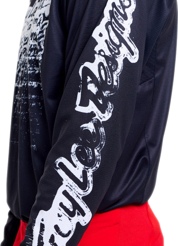 Troy Lee Designs Gp Pro Jersey Stamp Schwarz
