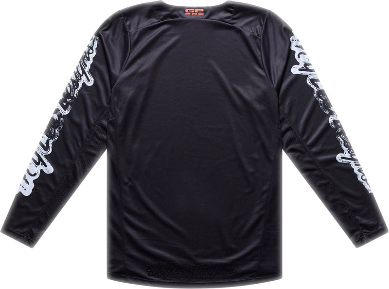 Troy Lee Designs Gp Pro Jersey Stamp Schwarz