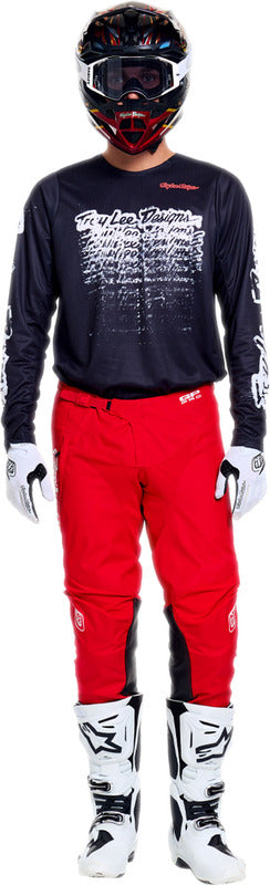 Troy Lee Designs Gp Pro Jersey Stamp Schwarz