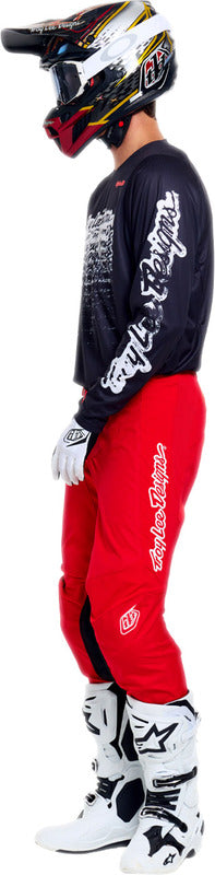 Troy Lee Designs Gp Pro Jersey Stamp Schwarz