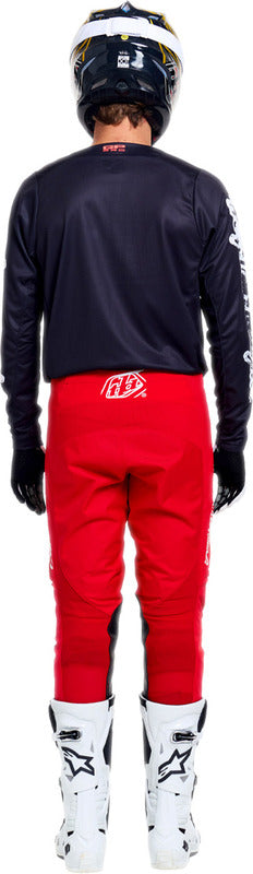 Troy Lee Designs Gp Pro Jersey Stamp Schwarz