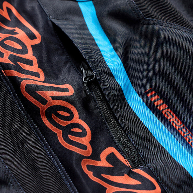 Troy Lee Designs Gp Pro Hose Framework Schwarz/Cyan