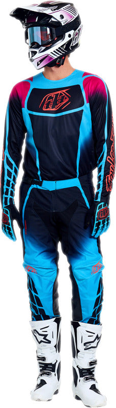 Troy Lee Designs Gp Pro Hose Framework Schwarz/Cyan