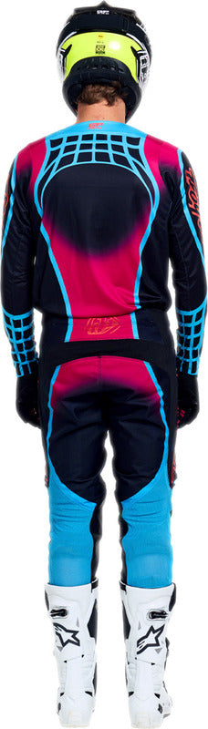 Troy Lee Designs Gp Pro Hose Framework Schwarz/Cyan