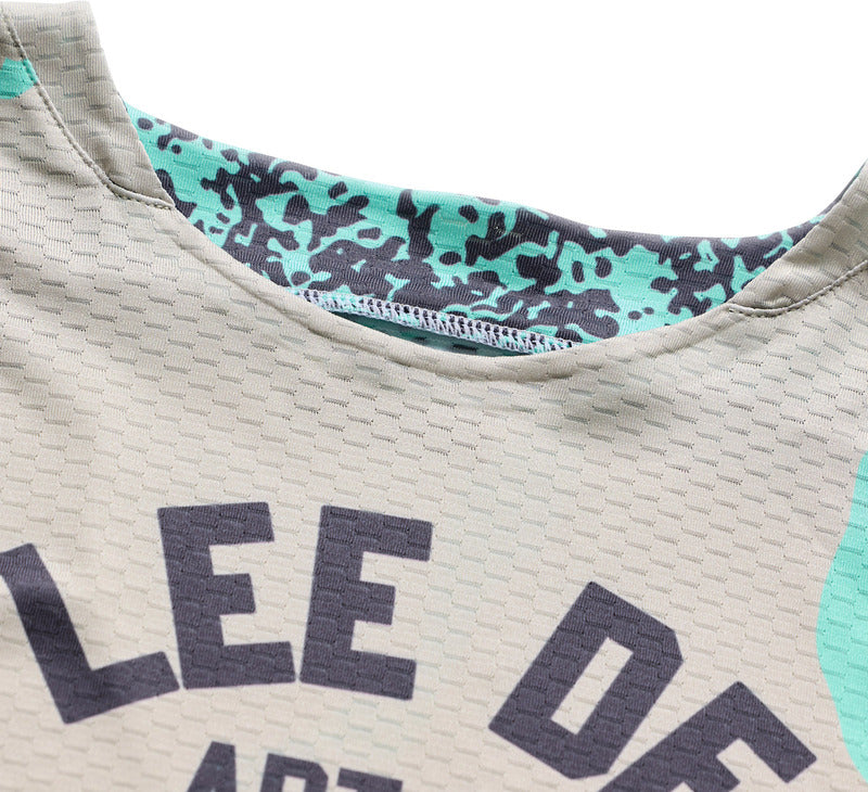 Troy Lee Designs Gp Pro Air Jersey Camouflage Aqua Desert