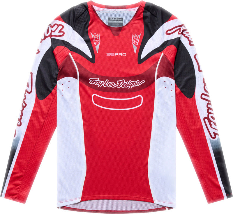 Troy Lee Designs Se Pro Jugend Jersey Salvo Rot/Weiß