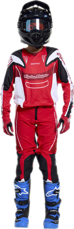 Troy Lee Designs Se Pro Jugend Jersey Salvo Rot/Weiß