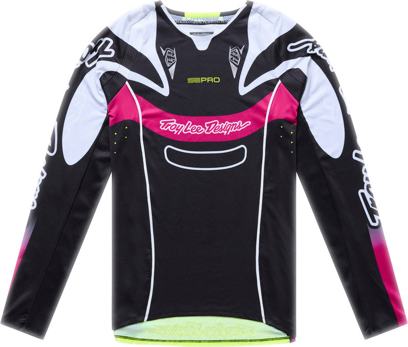 Troy Lee Designs Se Pro Jugend Jersey Salvo Schwarz/Weiß