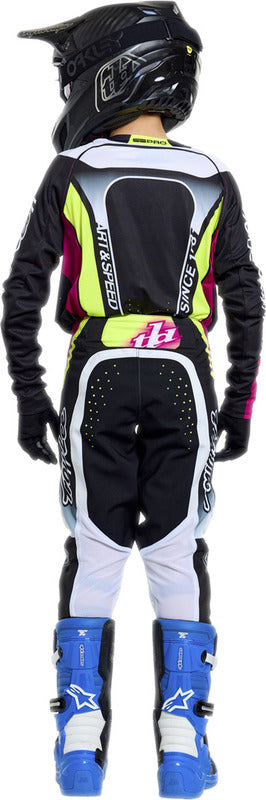 Troy Lee Designs Se Pro Jugend Jersey Salvo Schwarz/Weiß