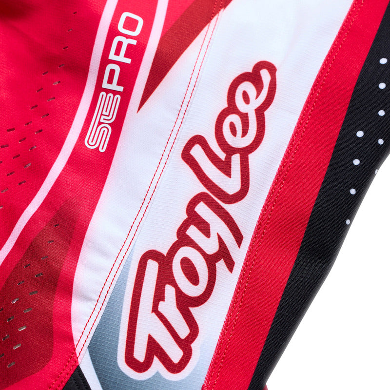 Troy Lee Designs Se Pro Jugendhose Salvo Rot/Weiß