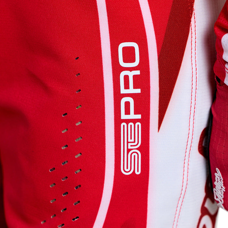 Troy Lee Designs Se Pro Jugendhose Salvo Rot/Weiß