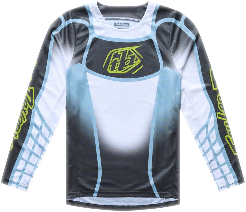 Troy Lee Designs Gp Pro Jugend Jersey Framework Carbon/Grau