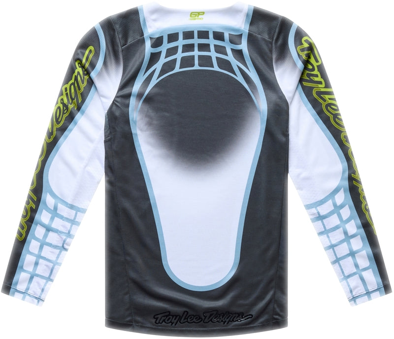 Troy Lee Designs Gp Pro Jugend Jersey Framework Carbon/Grau