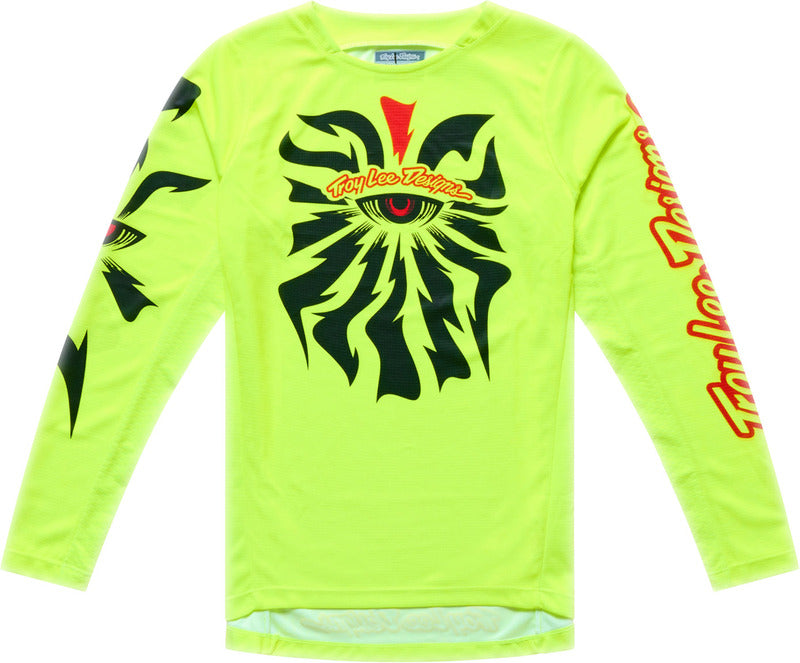 Troy Lee Designs Gp Pro Jugend Jersey Cyclops Flo Gelb