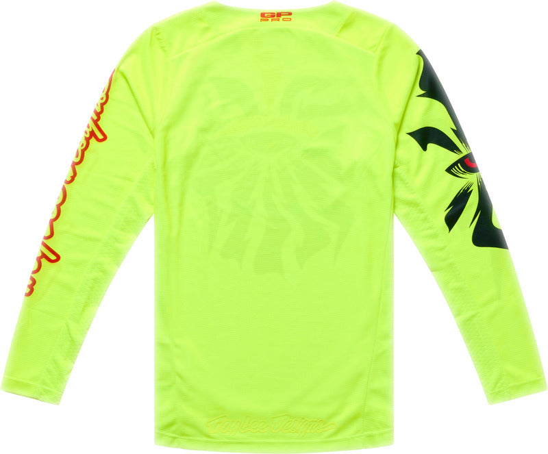 Troy Lee Designs Gp Pro Jugend Jersey Cyclops Flo Gelb