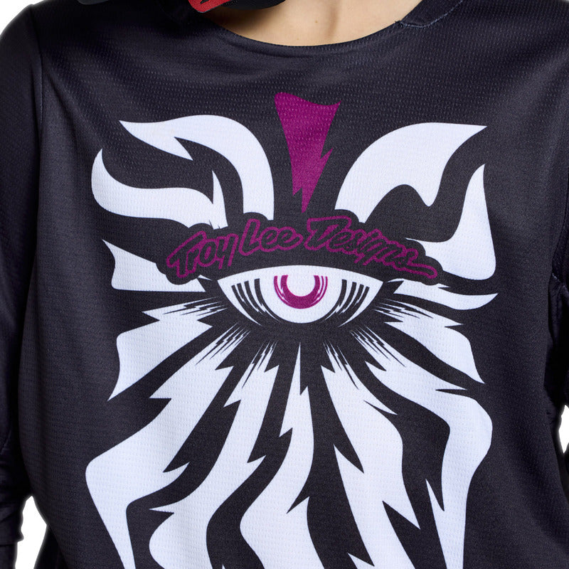 Troy Lee Designs Gp Pro Jugend Jersey Cyclops Schwarz