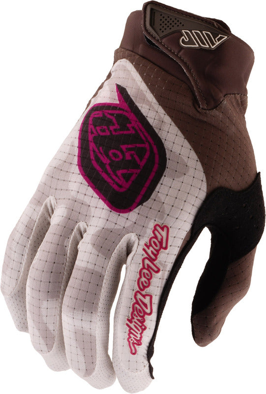 Troy Lee Designs Air Handschuhe Myth Dark Olivgrün/Pumice