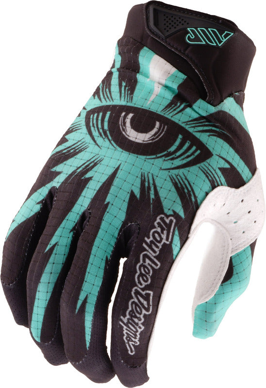Troy Lee Designs Air Handschuhe Cyclops Carbon/Real Petrol