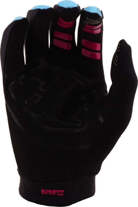 Troy Lee Designs Gp Pro Framework Handschuhe Schwarz/Cyan