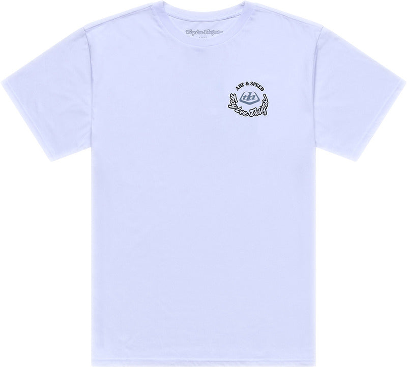 Troy Lee Designs Carb Club T Shirt Weiß