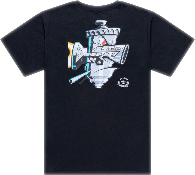 Troy Lee Designs Carb Club T Shirt Schwarz