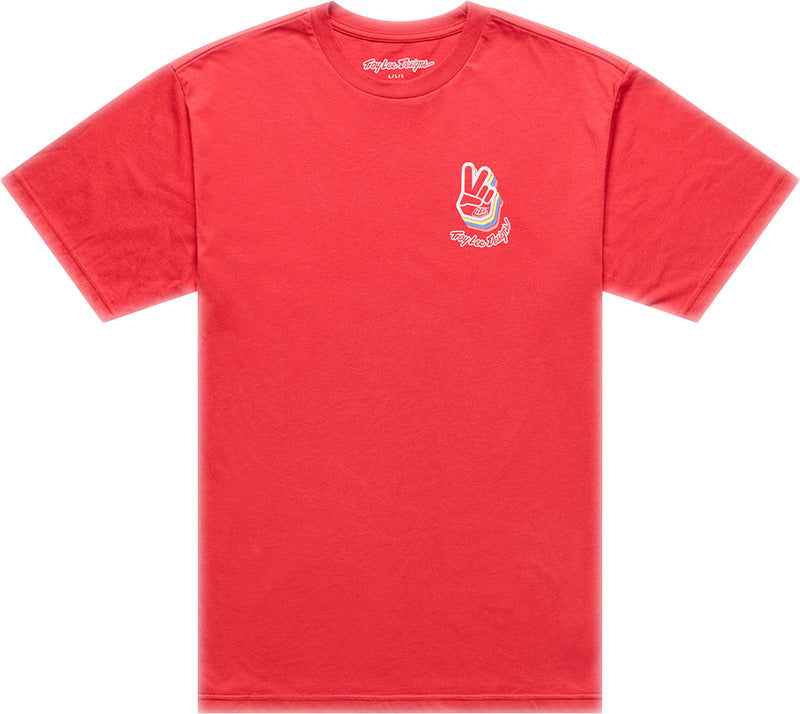Troy Lee Designs Deuces T Shirt Scarlet