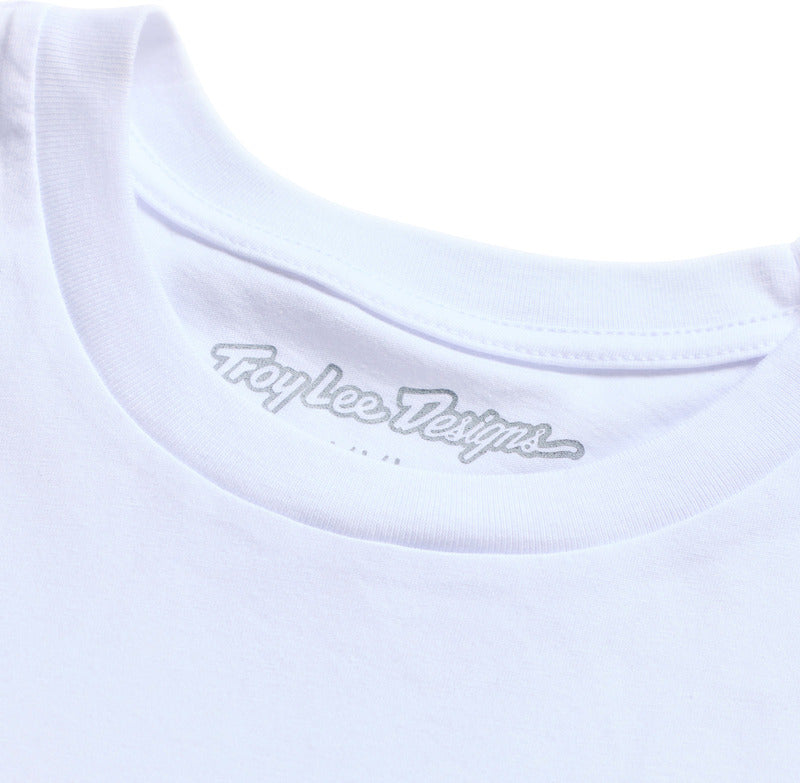 Troy Lee Designs Finish Line T Shirt Weiß