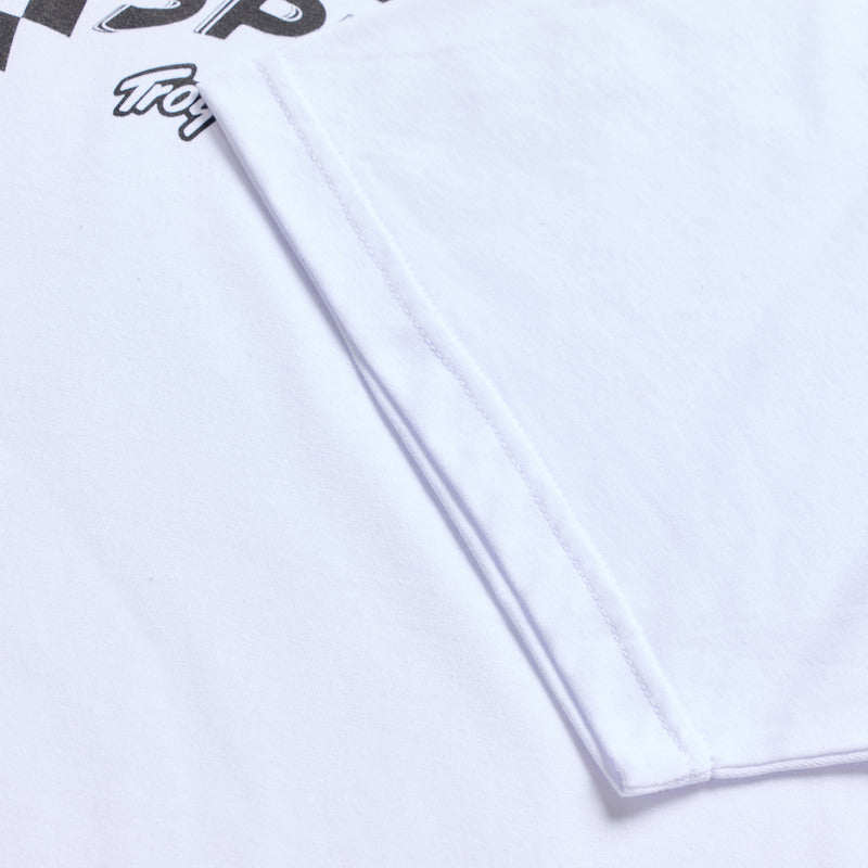 Troy Lee Designs Finish Line T Shirt Weiß