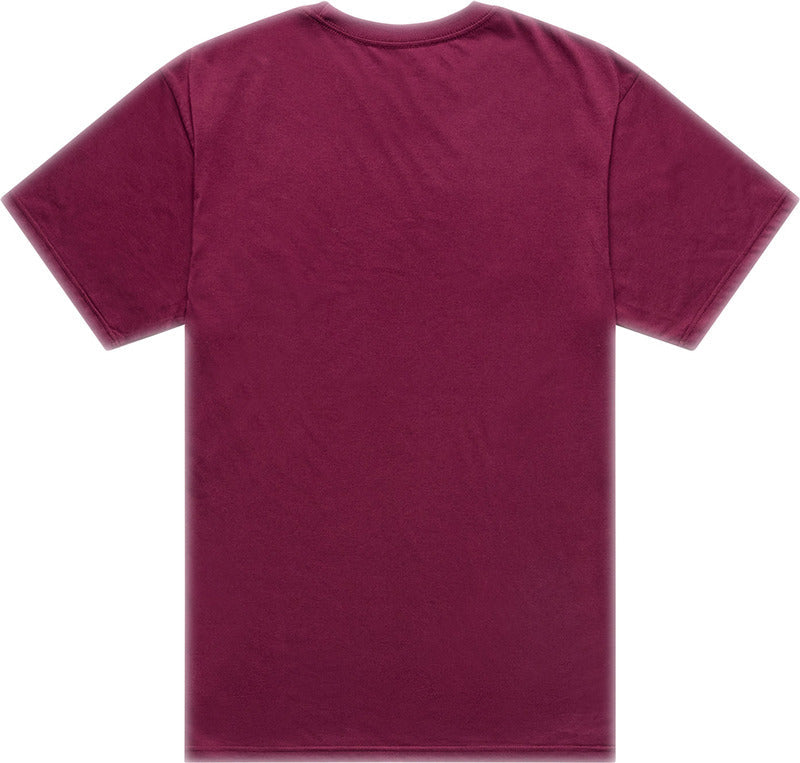 Troy Lee Designs Flame2 T-Shirt in Sangria, Freizeitbekleidung mit Flame-Design, bequem und stylisch für den Alltag.