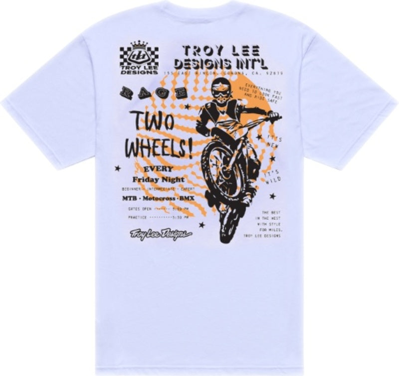 Troy Lee Designs Friday Night T Shirt Weiß