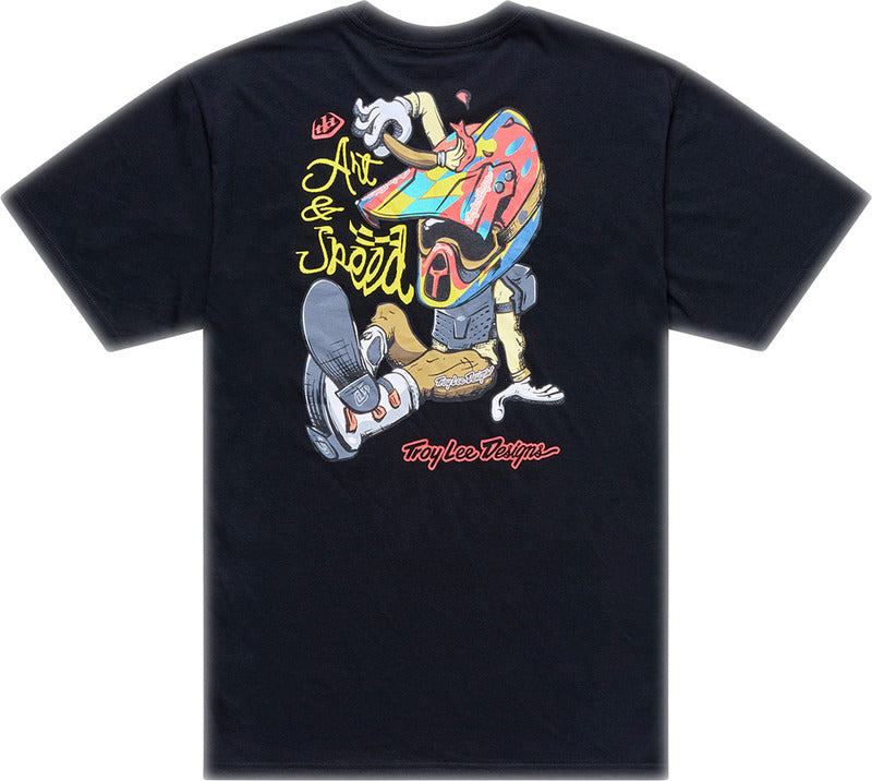 Troy Lee Designs Heritage T Shirt Schwarz