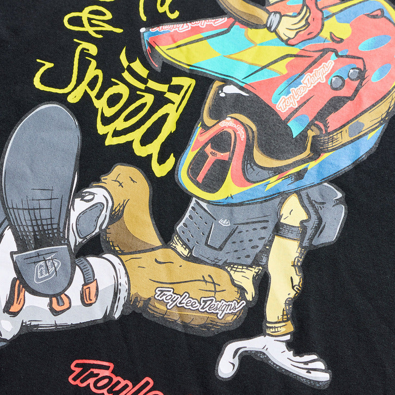 Troy Lee Designs Heritage T Shirt Schwarz