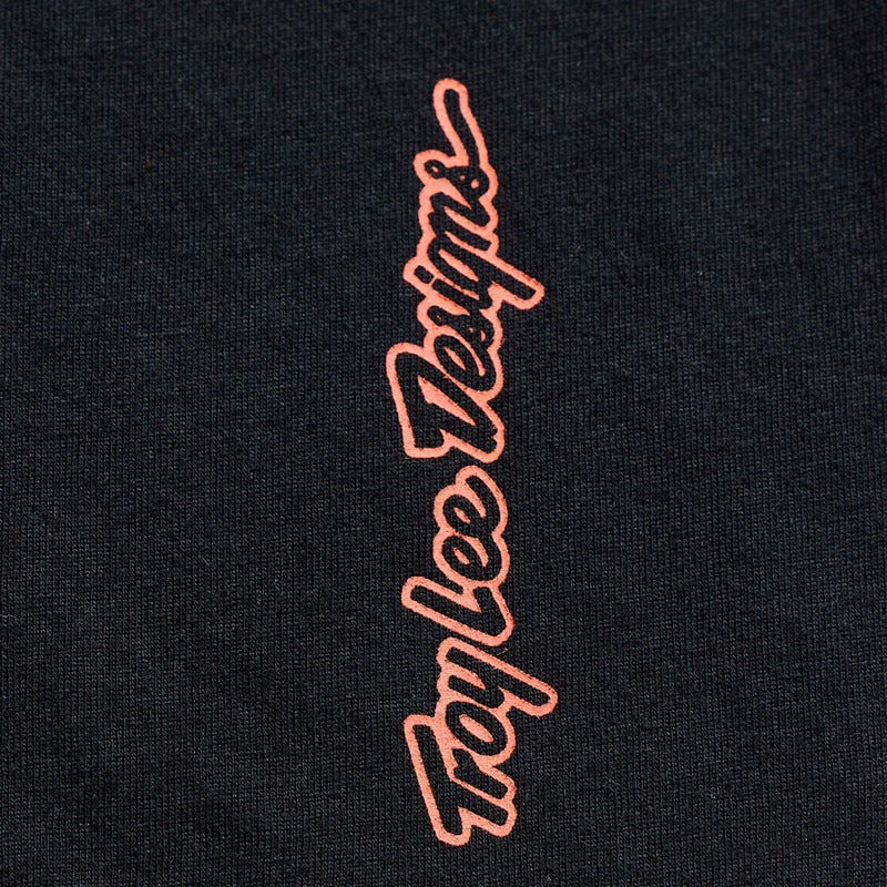 Troy Lee Designs Stripes T Shirt Schwarz