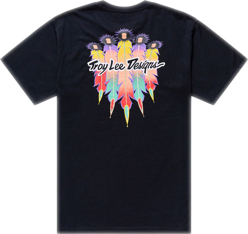 Troy Lee Designs Feather T Shirt Schwarz