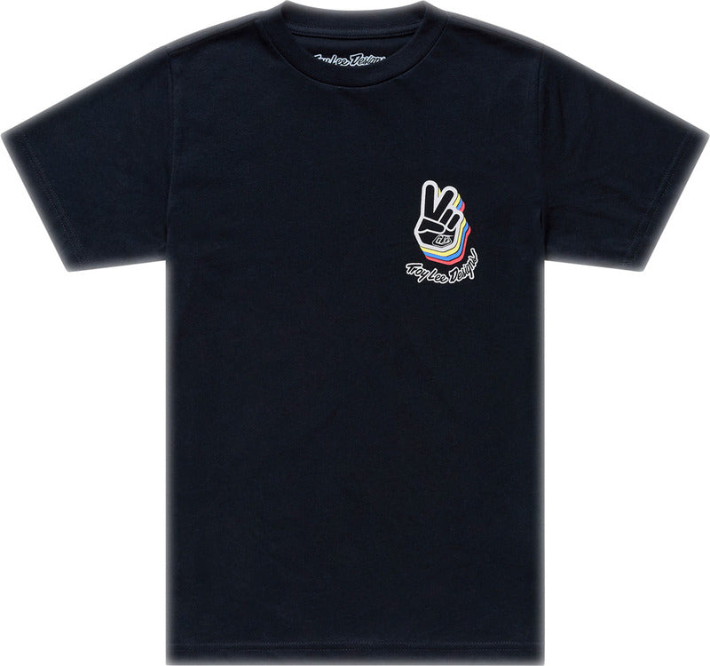 Troy Lee Designs Deuces Jugend T Shirt Schwarz