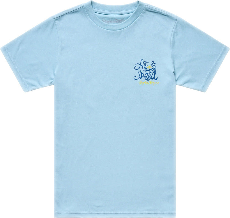Troy Lee Designs Heritage Jugend T Shirt Dawn Blau