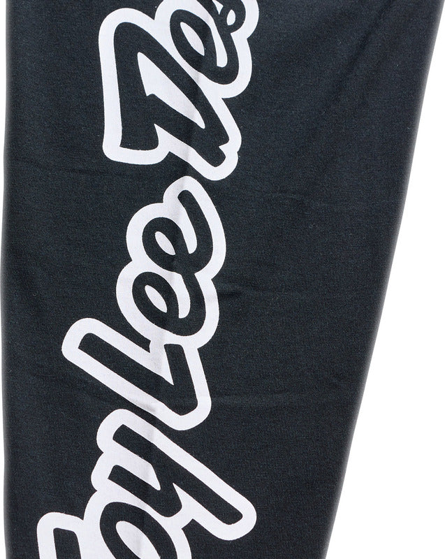 Troy Lee Designs Long Sleeve Signature T Shirt Schwarz