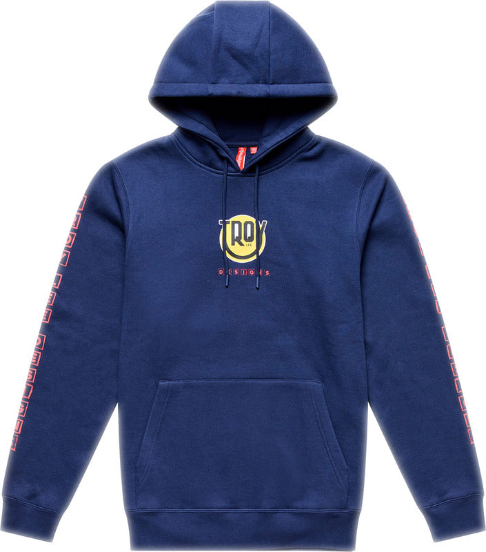 Troy Lee Designs Happy Dayz Hoodie Dunkelblau