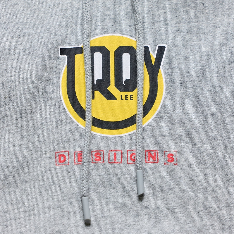 Troy Lee Designs Happy Dayz Hoodie Grau Heather