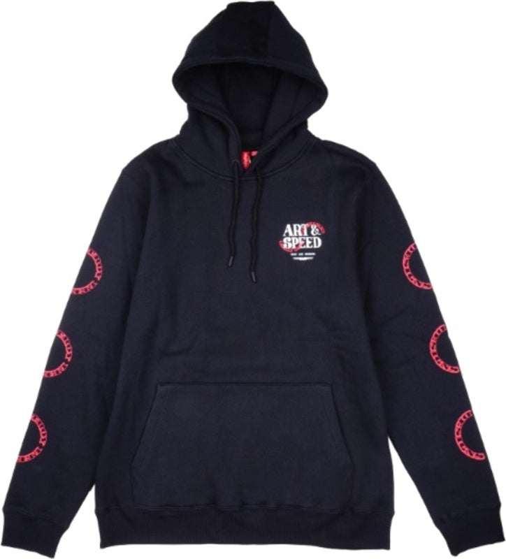 Troy Lee Designs Pink Slips Hoodie Schwarz