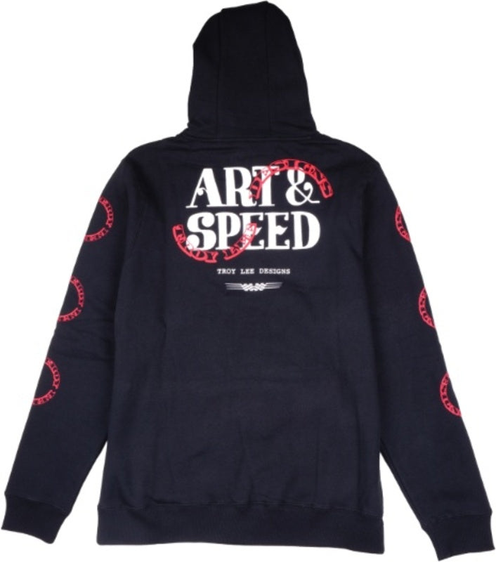 Troy Lee Designs Pink Slips Hoodie Schwarz