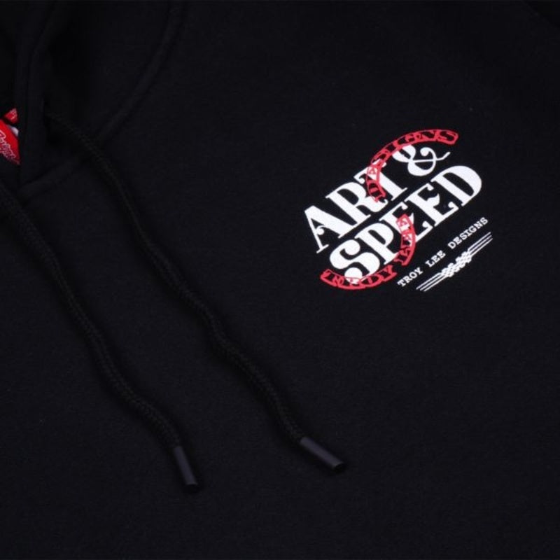 Troy Lee Designs Pink Slips Hoodie Schwarz